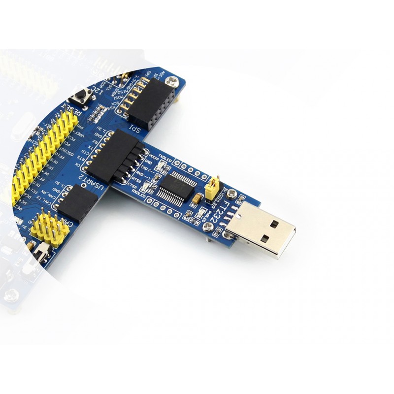 Módulo de comunicación FT232 USB a UART (TTL), conector USB-C /USB-A