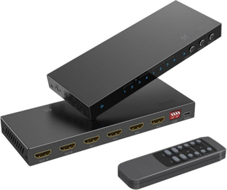 Conmutador de matriz KVM multivisor personalizado, conmutador multivisor HDMI 4K, divisor de pantalla 4 HDMI sin costuras 