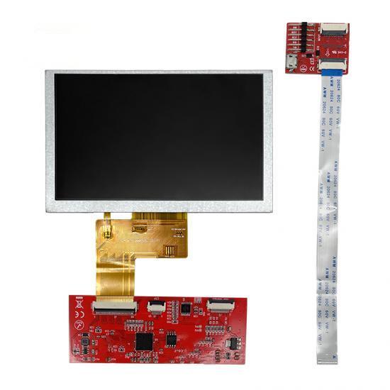 5' interfaz capacitiva del interfaz LCD UART función 800x480 Hmi módulo de pantalla Tft Lcd de 5 pulgadas