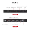 Codificador decodificador 4 en 1 4K H.265 PIISUN sobre IP