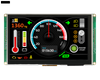 Pantalla inteligente Modbus RS485 de 7' con pantalla táctil capacitiva
