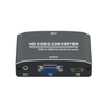 PII-632 Convertidor HDMI VGA+HDMI con audio de 3,5 mm compatible con 1080P