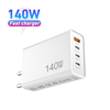 Cargador USB C de 140W, cargador para Mac Book Pro, Nexode PD3.1 PPS plegable, cargador de pared rápido para ordenador portátil GaN de 3 puertos, adaptador de corriente
