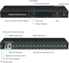 Conmutador KVM HDMI 4K UHD personalizado de 16 puertos