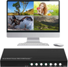 Conmutador de matriz KVM multivisor personalizado, conmutador multivisor HDMI 4K, divisor de pantalla 4 HDMI sin costuras 