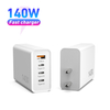 Cargador USB C de 140W, cargador para Mac Book Pro, Nexode PD3.1 PPS plegable, cargador de pared rápido para ordenador portátil GaN de 3 puertos, adaptador de corriente
