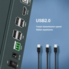 8 interruptores Kvm video dominantes del puerto 4K 30hz de la resolución KVM Switch Hdmi