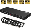 Conmutador KVM HDMI 4K UHD personalizado de 16 puertos