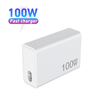 Cargador de pared USB C, 100W PD 3.0 PPS Cargador rápido GaN III de 4 puertos Estación de carga tipo C Adaptador de corriente plegable Bloque de cargador de viaje