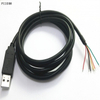 TTL-232R-3V3-WE/TTL-232R-5V-WE Cable adaptador serie USB a TTL con controlador integrado, 3,3 V, 5 V, extremo de cable