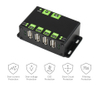 HUB USB de grado industrial, 4 puertos USB 3.2 extensibles, hosts duales conmutables, protecciones múltiples