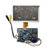 LCD a todo color personalizado de 7,0 pulgadas con resolución de 800x480 con solución CTP y HDMI para HMI