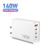 Cargador USB C de 140W, cargador para Mac Book Pro, Nexode PD3.1 PPS plegable, cargador de pared rápido para ordenador portátil GaN de 3 puertos, adaptador de corriente