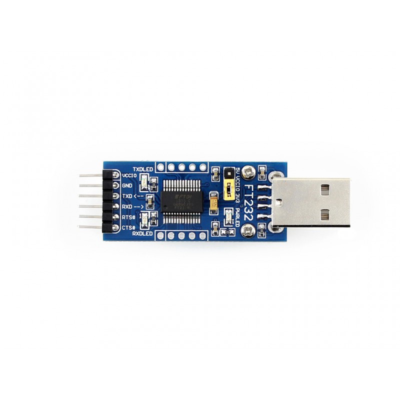 Módulo de comunicación FT232 USB a UART (TTL), conector USB-C /USB-A