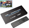 Conmutador de matriz KVM multivisor personalizado, conmutador multivisor HDMI 4K, divisor de pantalla 4 HDMI sin costuras 