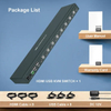 8 interruptores Kvm video dominantes del puerto 4K 30hz de la resolución KVM Switch Hdmi