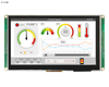 Pantalla inteligente Modbus RS485 de 7' con pantalla táctil capacitiva